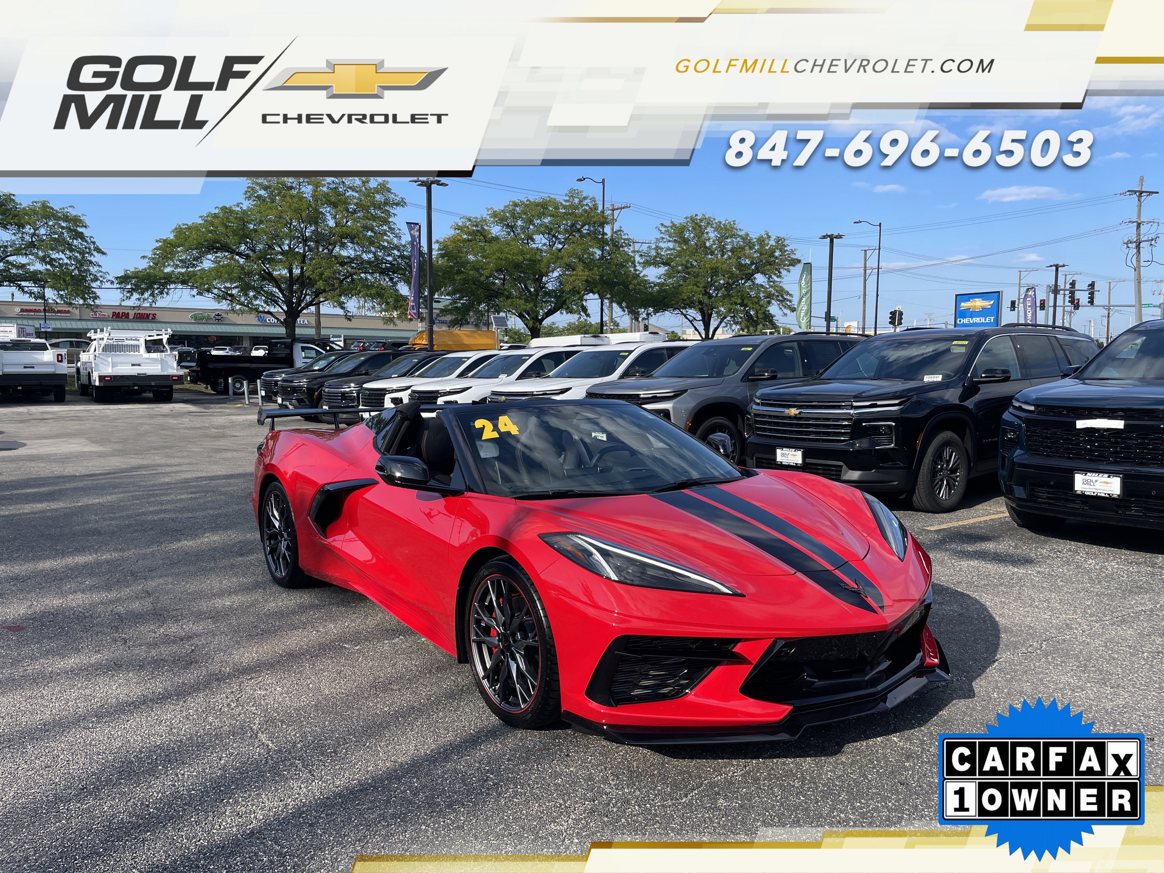 Certified 2024 Chevrolet Corvette Stingray Premium Conv RWD image 15