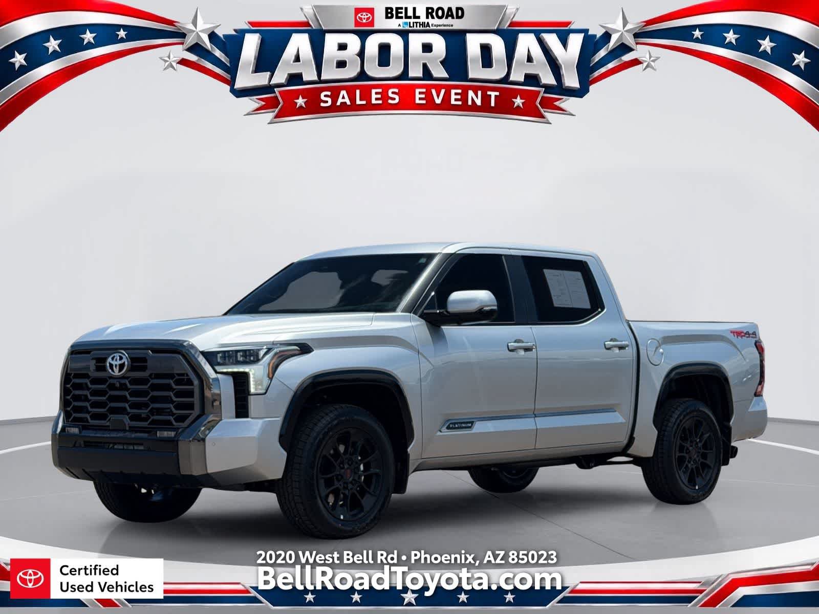 Certified 2026 Toyota Tundra Platinum w/ TRD Off-Road Package