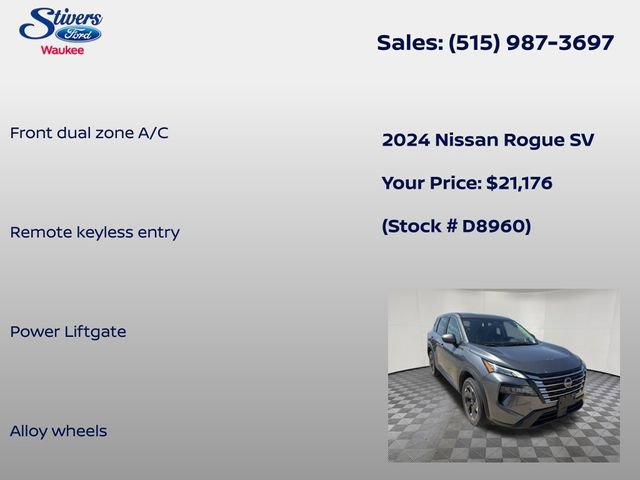 Used 2024 Nissan Rogue SV FWD image 15