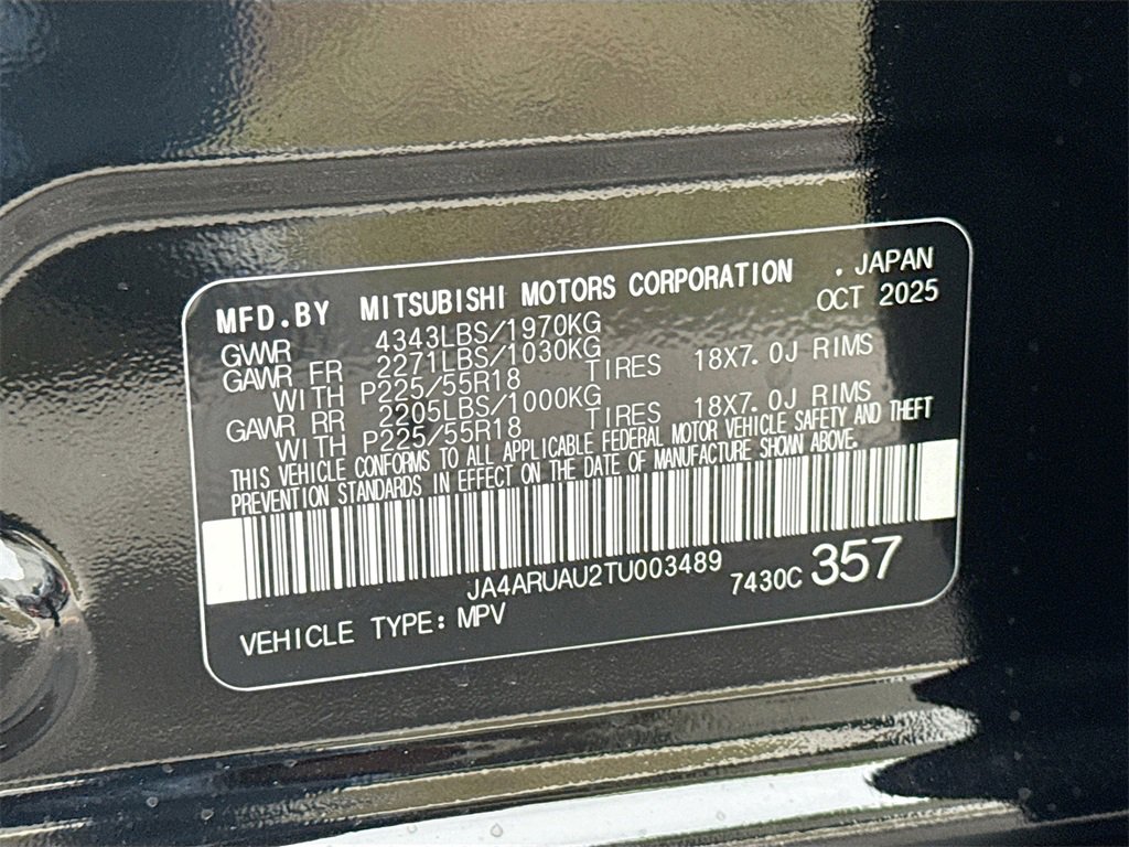 New 2026 Mitsubishi Outlander Sport ES image 30