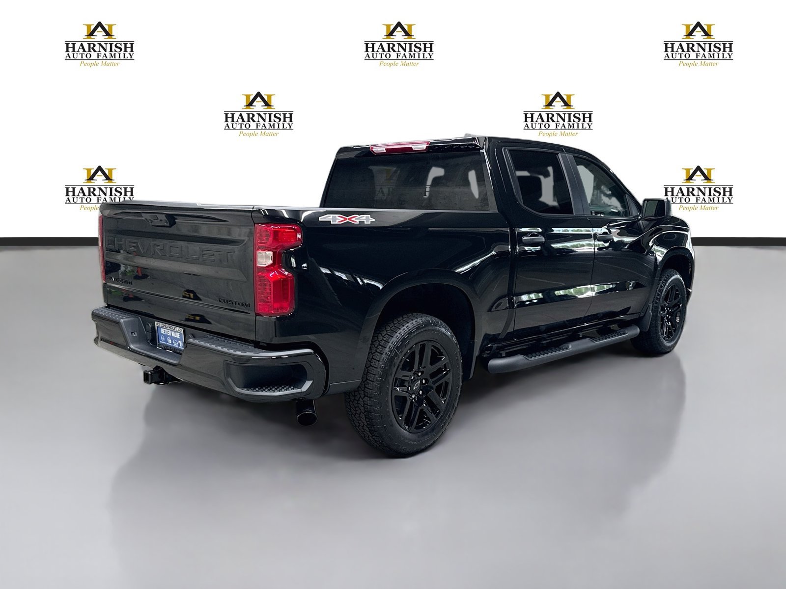 New 2026 Chevrolet Silverado 1500 Custom w/ Turbomax Blackout Package AWD/4WD image 5