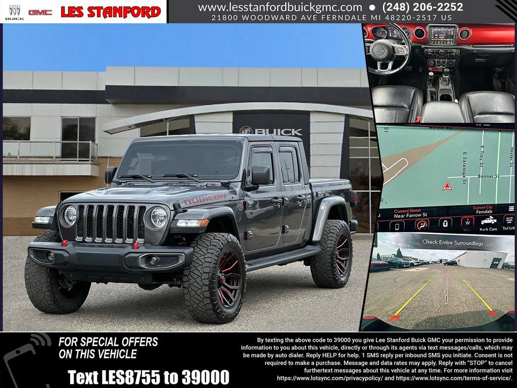 Used 2020 Jeep Gladiator Rubicon AWD/4WD image 1