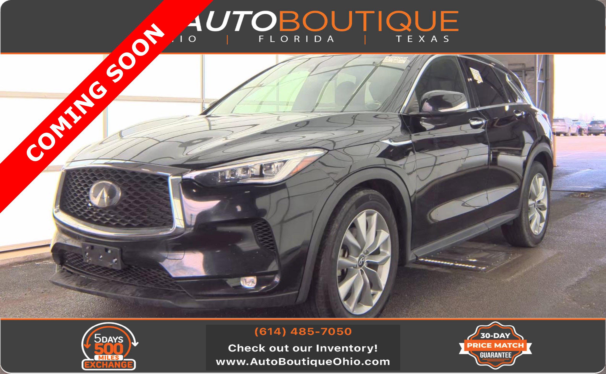 Used 2021 INFINITI QX50 Luxe image 1