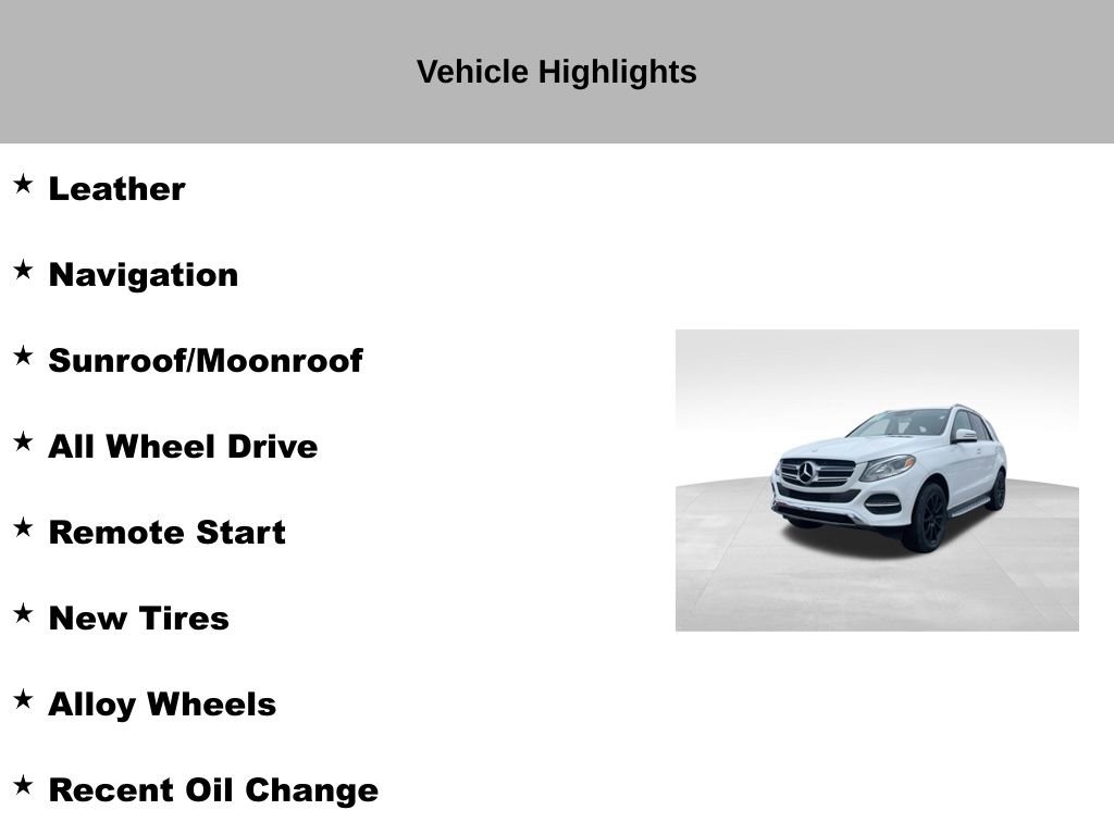 Used 2016 Mercedes-Benz GLE 350 4MATIC image 9