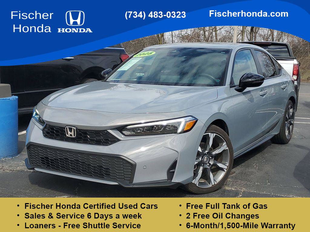 Certified 2025 Honda Civic Sport Touring