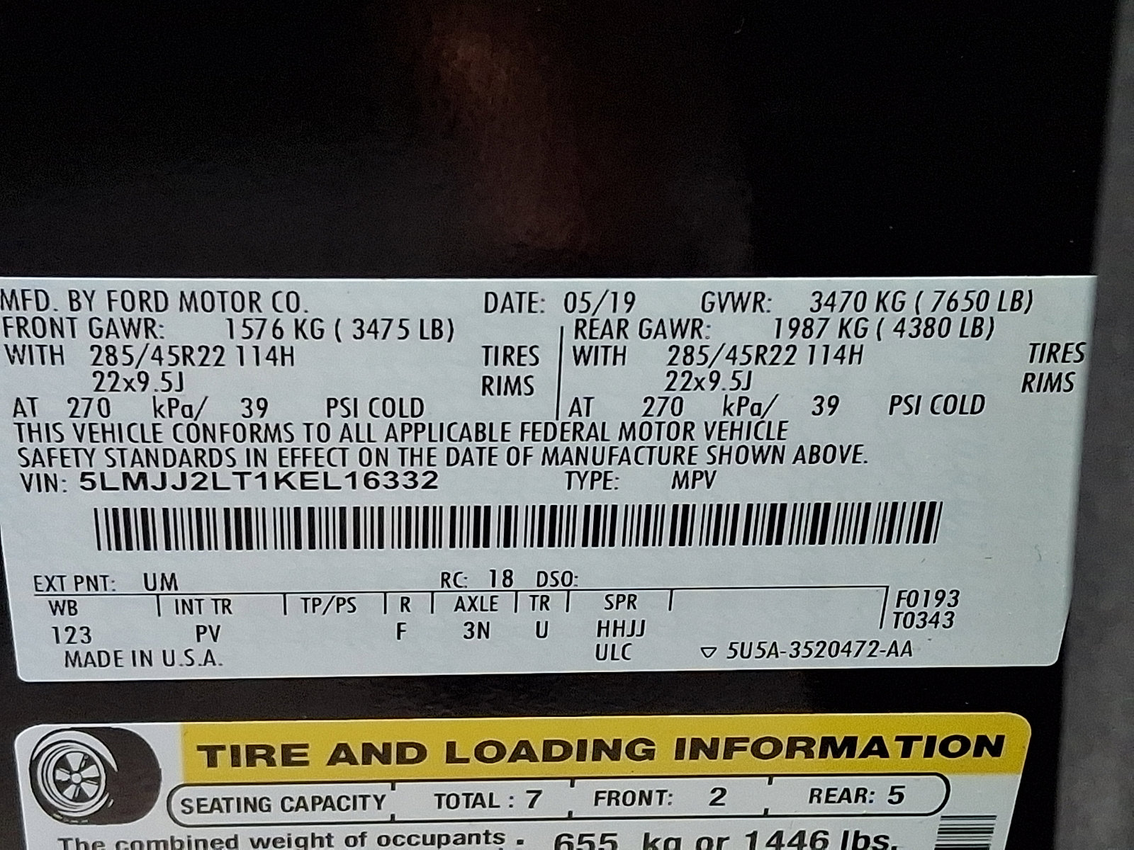 Used 2019 Lincoln Navigator Reserve w/ Cargo Package image 28