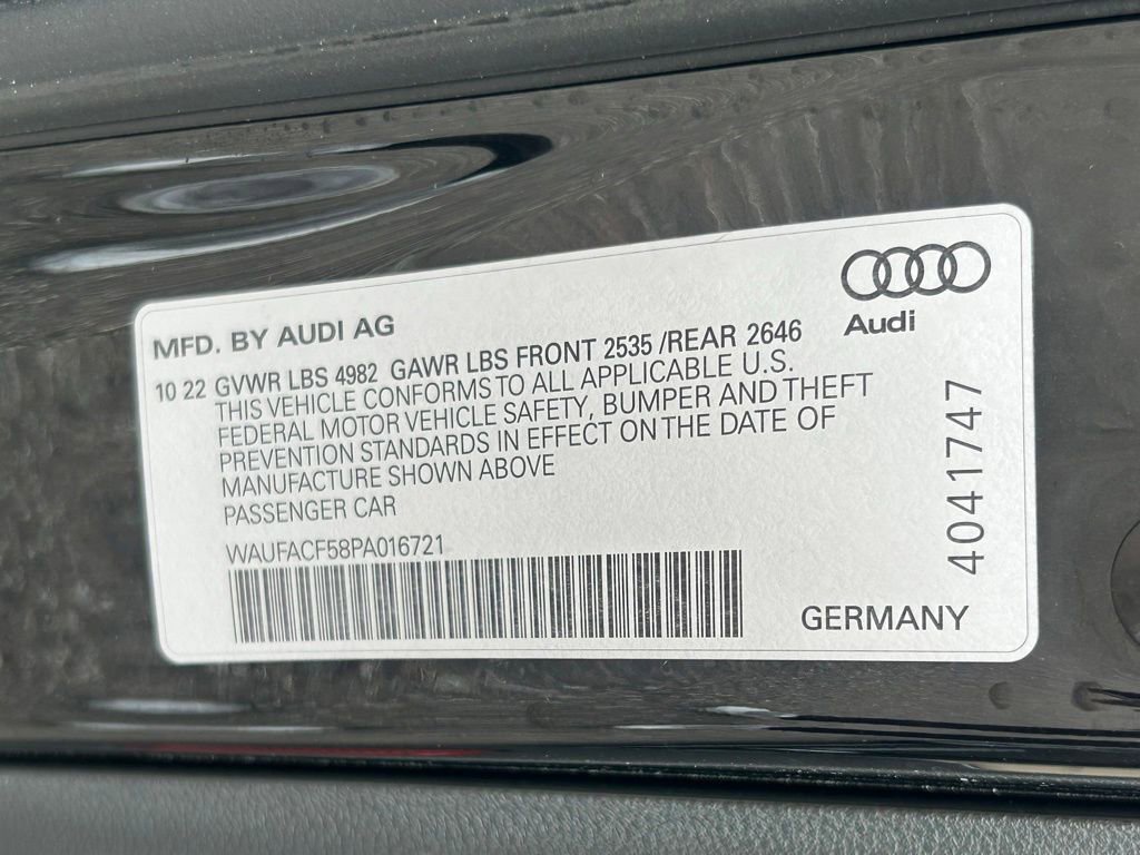 Used 2023 Audi A5 2.0T Premium Plus w/ Premium Plus image 78