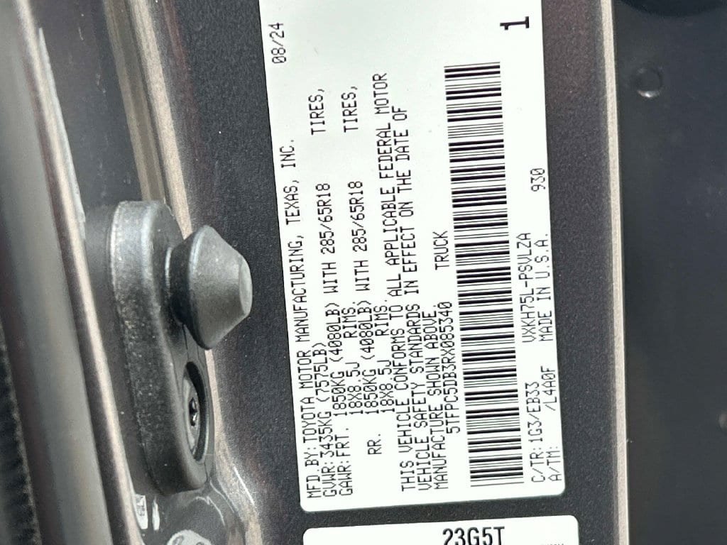 Used 2024 Toyota Tundra TRD Pro w/ TRD Pro Tow Package AWD/4WD image 10