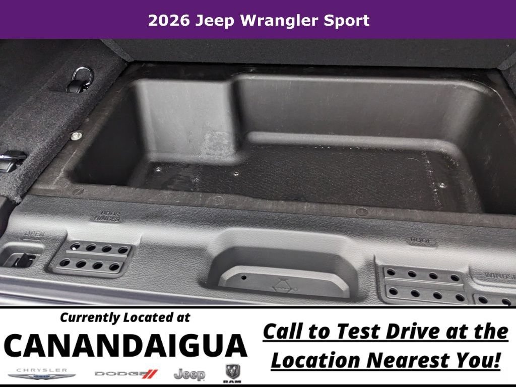 New 2026 Jeep Wrangler Unlimited Sport AWD/4WD image 28