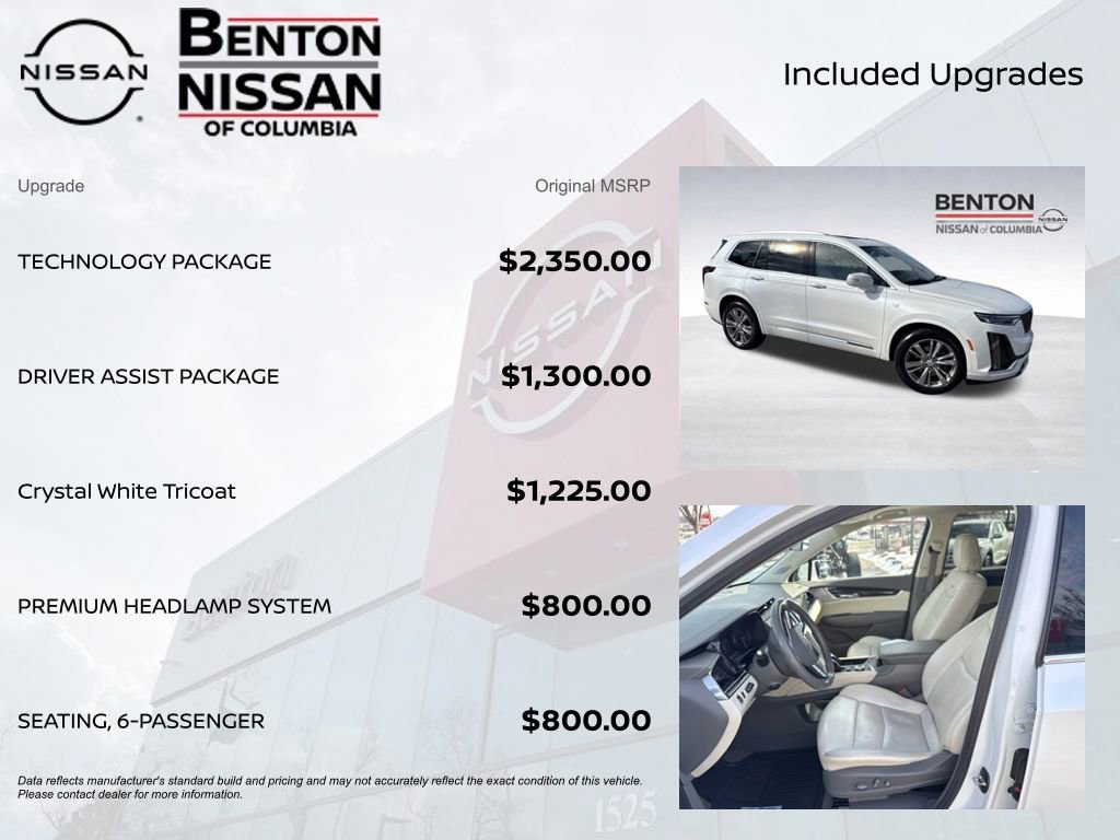 Used 2023 Cadillac XT6 Premium Luxury w/ Technology Package image 6