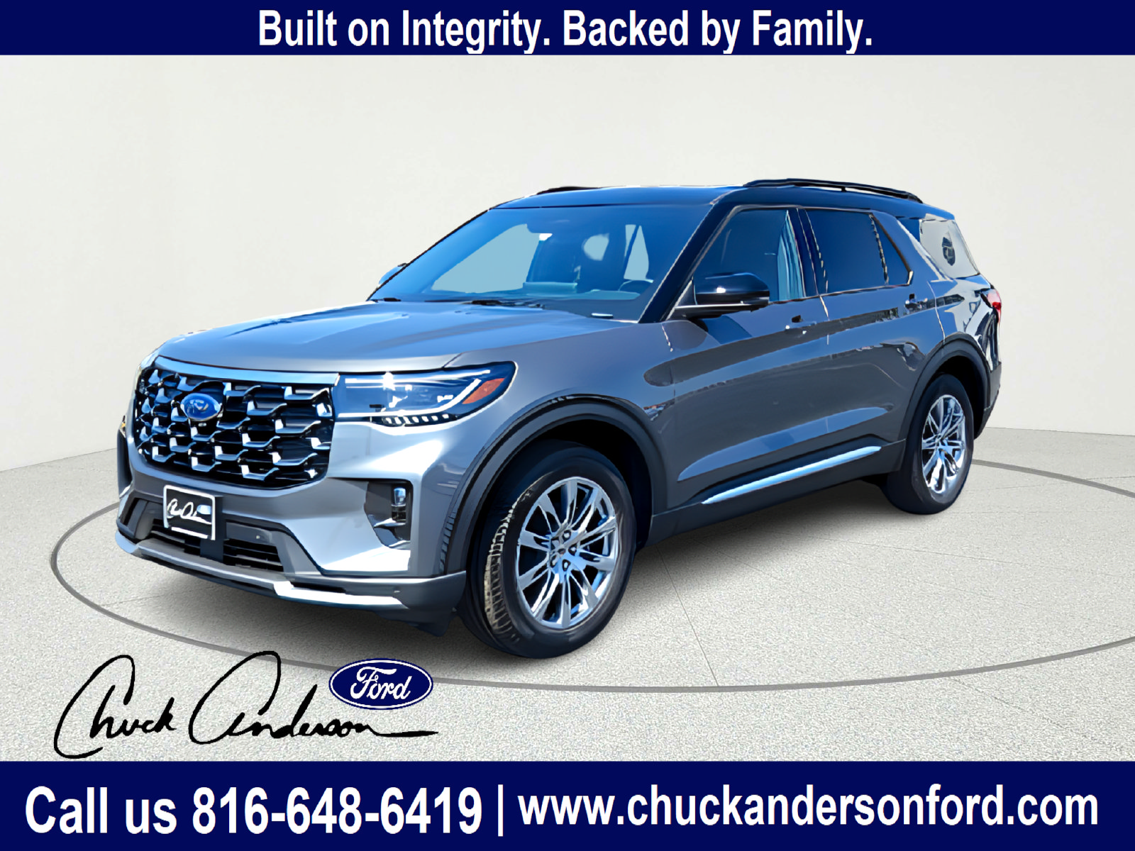 New 2026 Ford Explorer Platinum AWD/4WD image 2