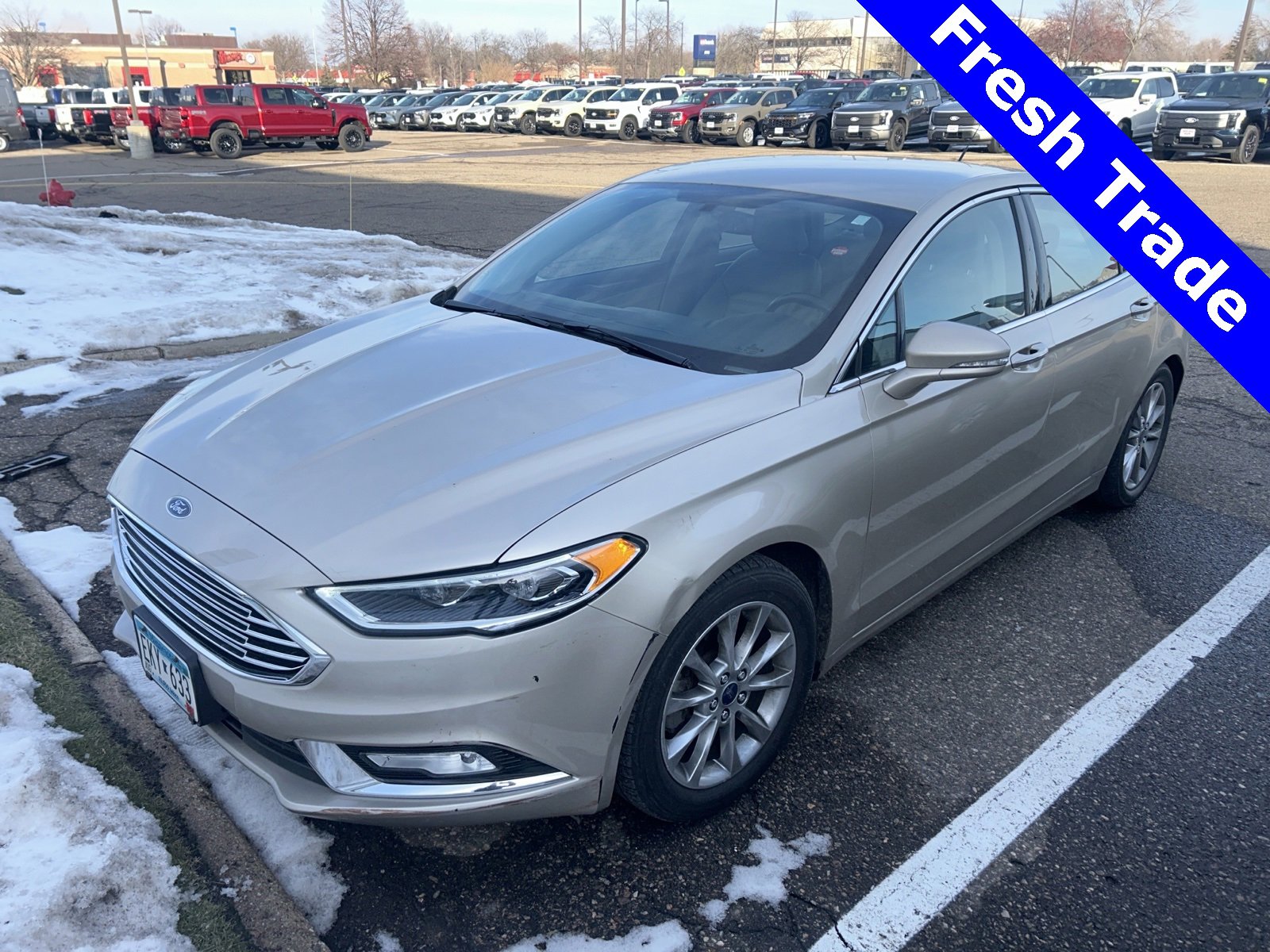 Certified 2017 Ford Fusion SE w/ Fusion SE Technology Package image 1