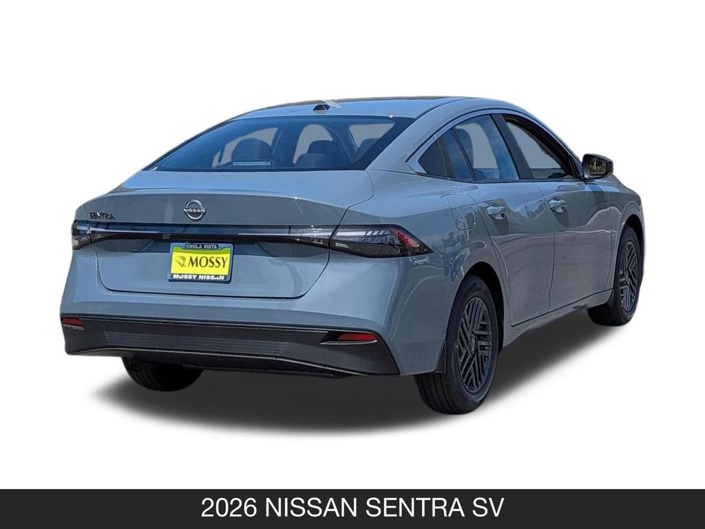 New 2026 Nissan Sentra SV w/ Floor Mat Package FWD image 8