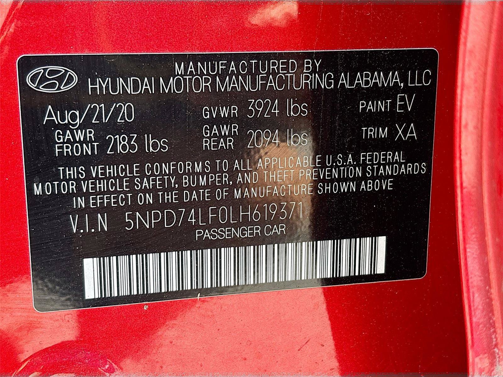 Used 2020 Hyundai Elantra SE FWD image 29