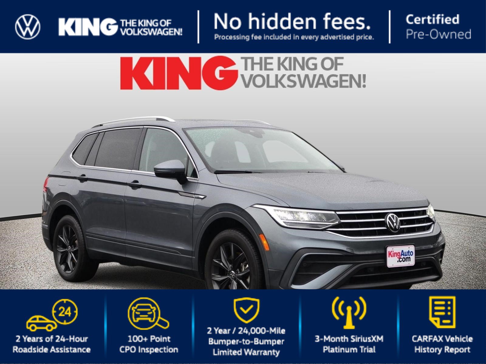 Certified 2024 Volkswagen Tiguan SE