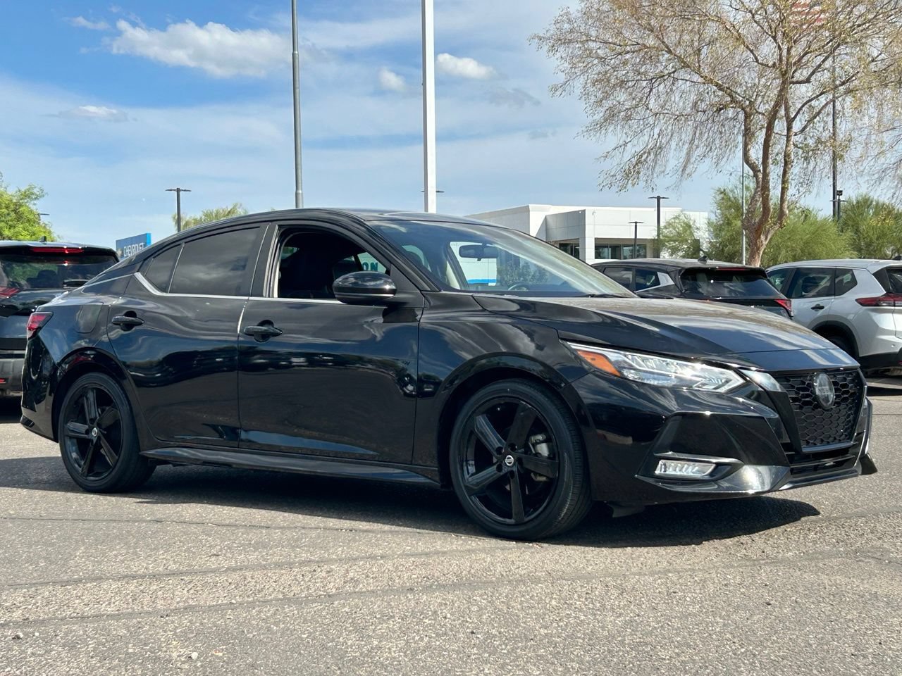 Certified 2023 Nissan Sentra SR w/ Midnight Edition Package FWD image 8
