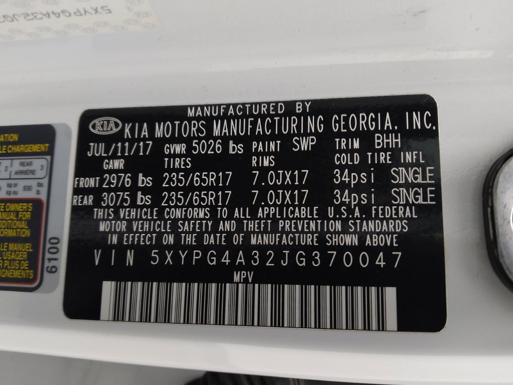 Used 2018 Kia Sorento FWD image 33