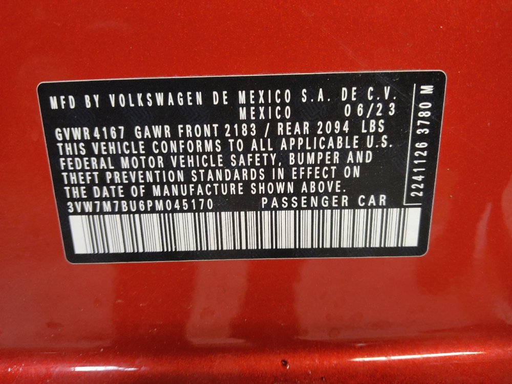 Used 2023 Volkswagen Jetta SE w/ Panoramic Sunroof Package FWD image 33