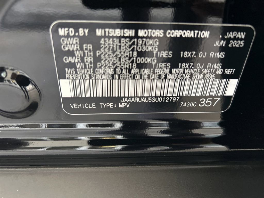 New 2025 Mitsubishi Outlander Sport ES image 35