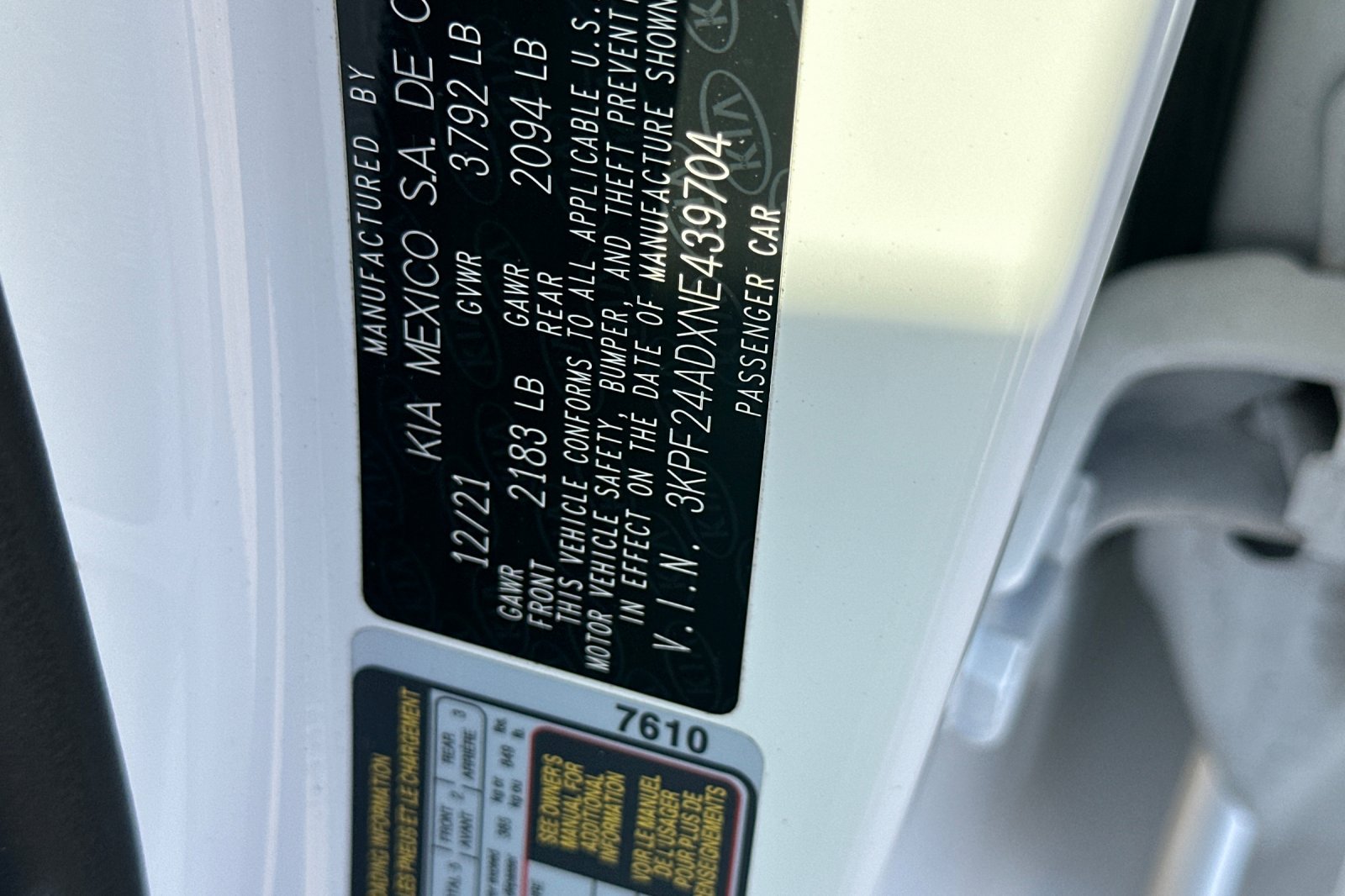 Used 2022 Kia Forte LXS FWD image 27