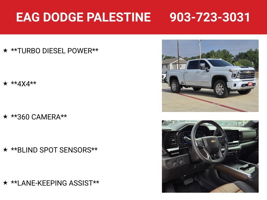 Used 2026 Chevrolet Silverado 2500 High Country w/ Technology Package AWD/4WD image 8