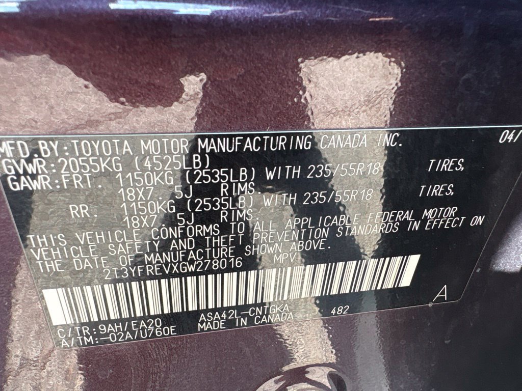 Used 2016 Toyota RAV4 Limited FWD image 22
