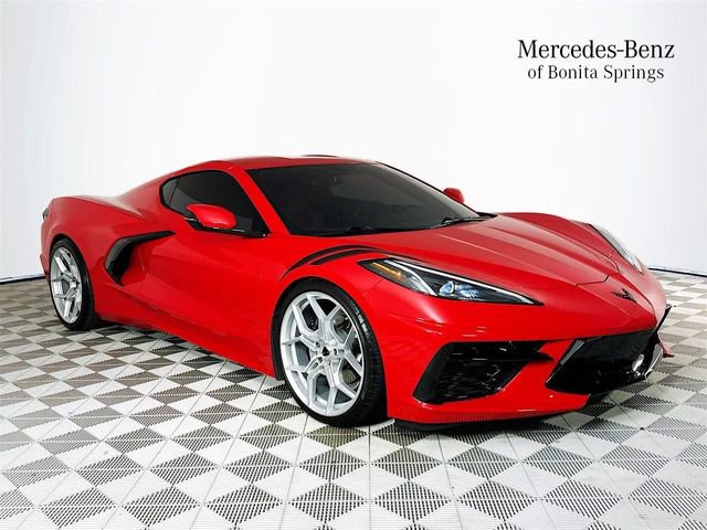 Used 2021 Chevrolet Corvette Stingray Coupe w/ 1LT image 1