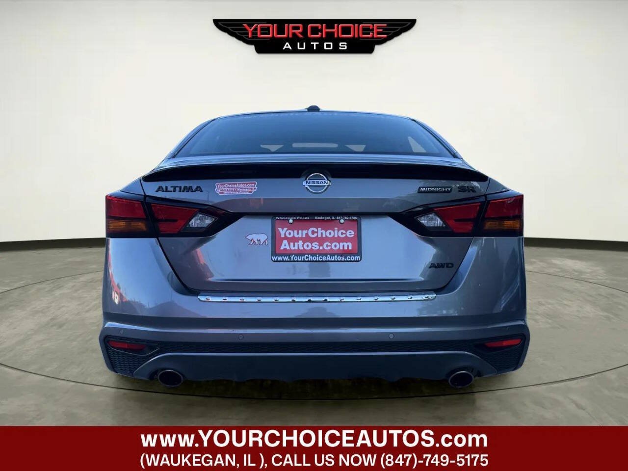 Used 2022 Nissan Altima 2.5 SR w/ Midnight Edition Package AWD/4WD image 4