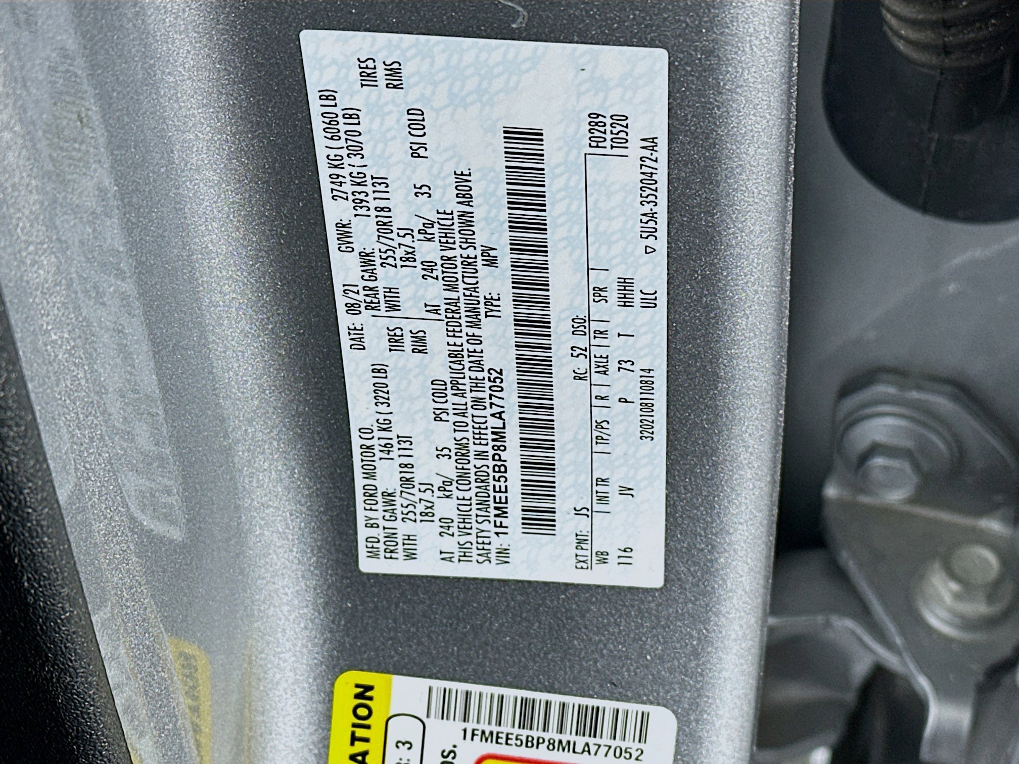 Used 2021 Ford Bronco Outer Banks image 12