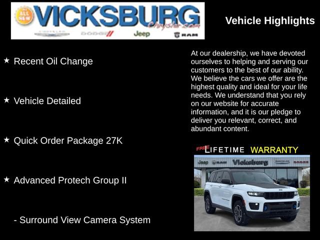 Used 2022 Jeep Grand Cherokee Trailhawk w/ Advanced Protech Group II image 25