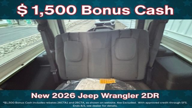 New 2026 Jeep Wrangler Sport AWD/4WD image 17