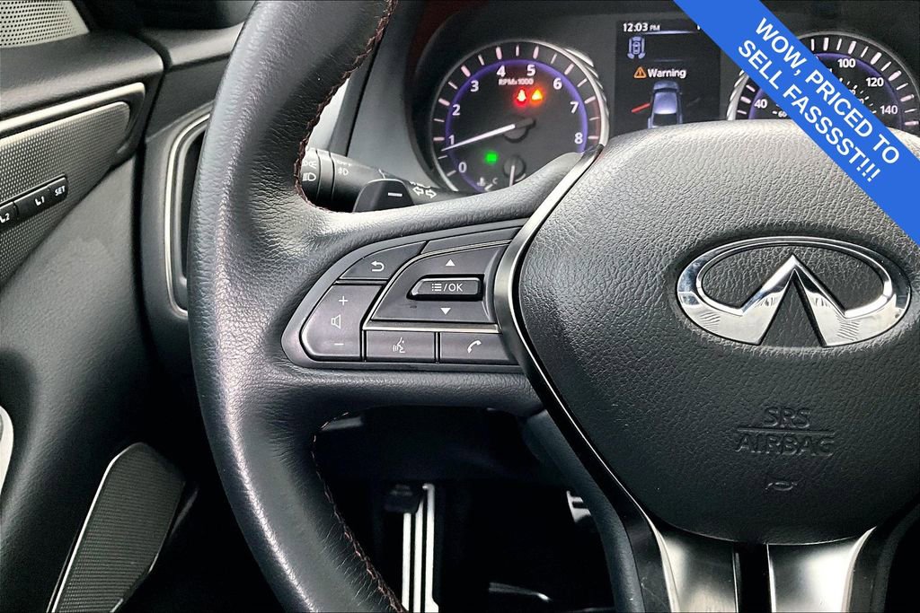 Used 2022 INFINITI Q50 Red Sport 400 image 27