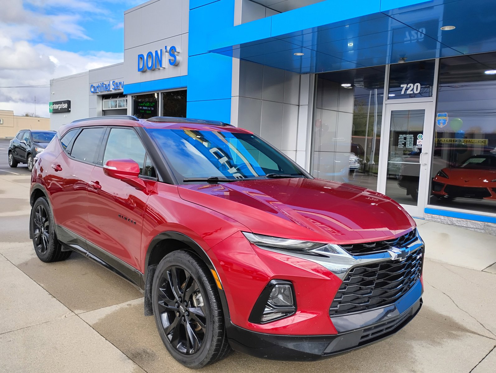 Used 2021 Chevrolet Blazer RS w/ LPO, Cargo Package image 3