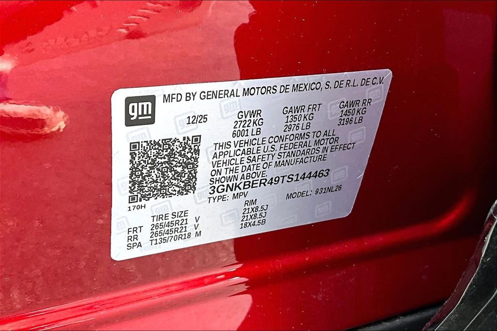New 2026 Chevrolet Blazer RS w/ Driver Confidence II Package image 13