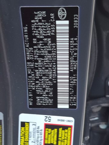 Certified 2026 Toyota Camry SE FWD image 22