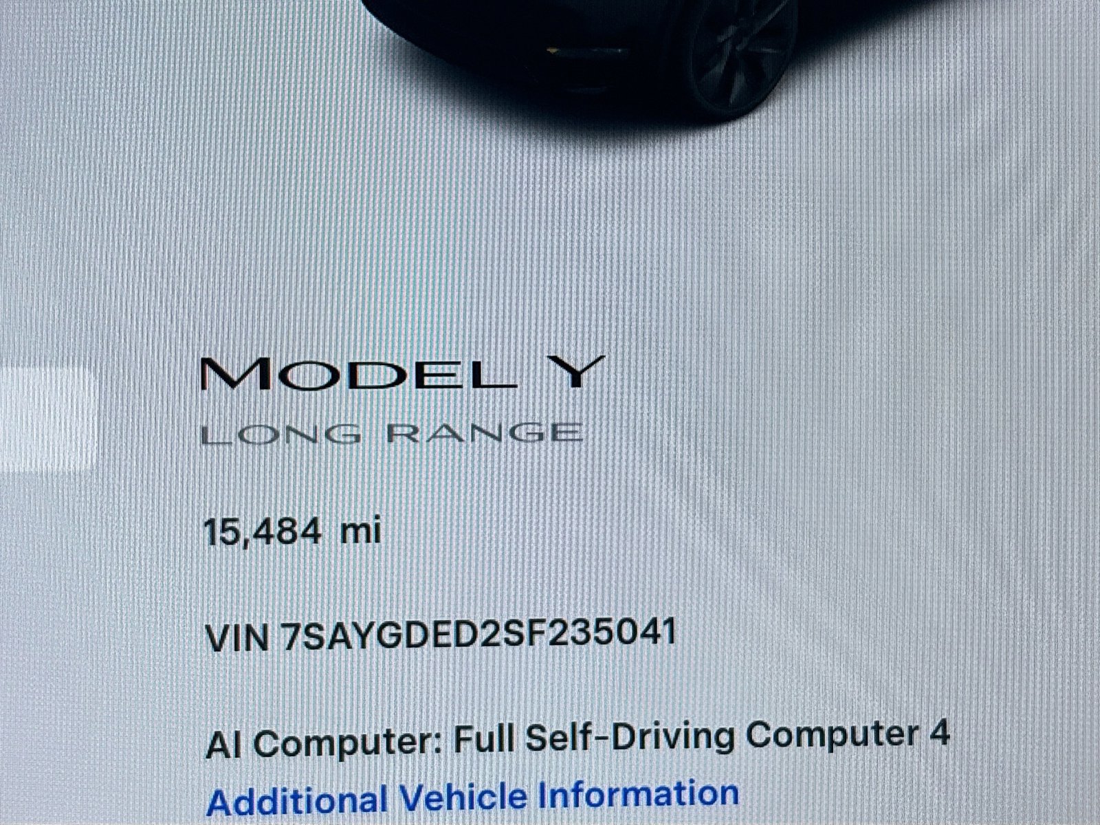 Used 2025 Tesla Model Y Long Range RWD image 11