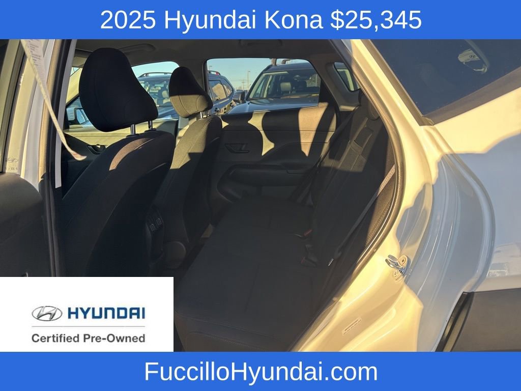 Certified 2025 Hyundai Kona SEL image 23