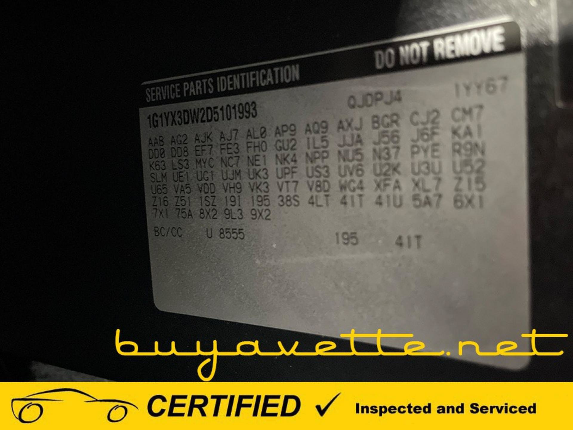 Used 2013 Chevrolet Corvette Grand Sport w/ 4LT Preferred Equipment Group RWD image 32