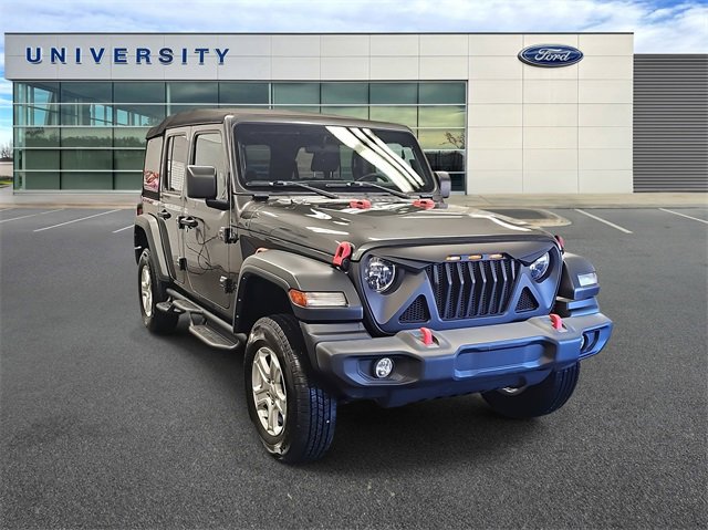 Used 2021 Jeep Wrangler Unlimited Sport image 1