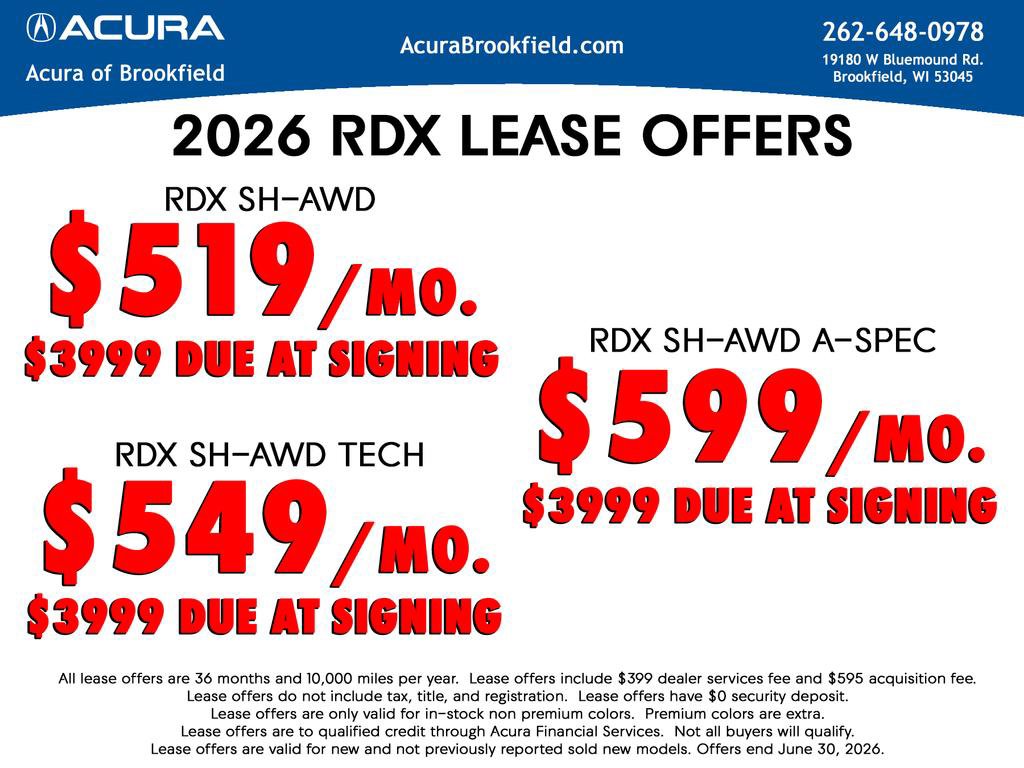 New 2026 Acura RDX SH-AWD image 12