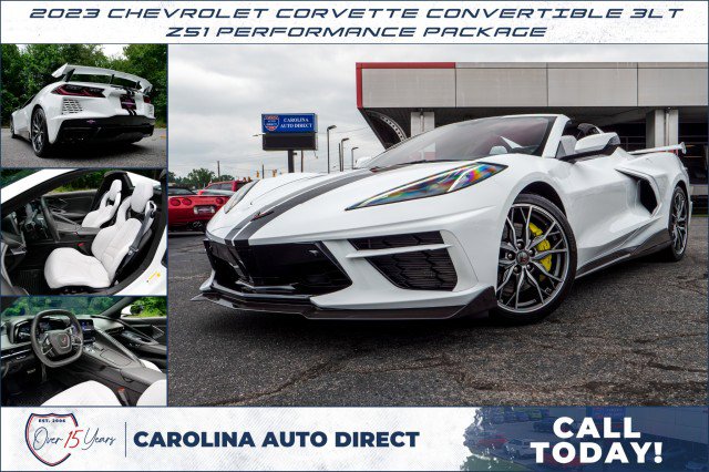 Used 2023 Chevrolet Corvette Stingray Premium Conv w/ Z51 Performance Package image 1