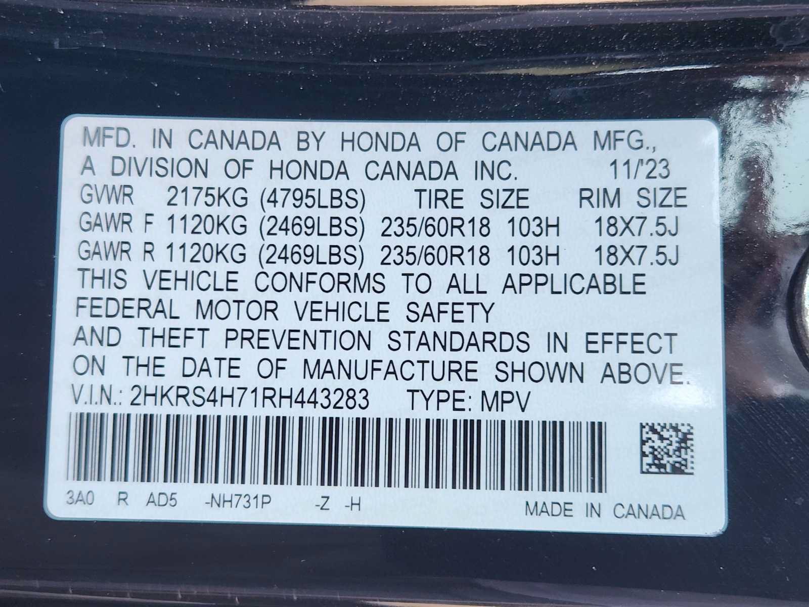 Used 2024 Honda CR-V EX-L image 32