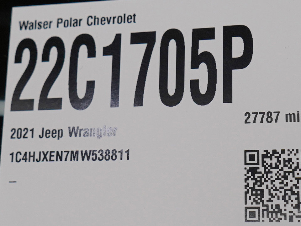 Used 2021 Jeep Wrangler Unlimited Sahara w/ LED Lighting Group image 27