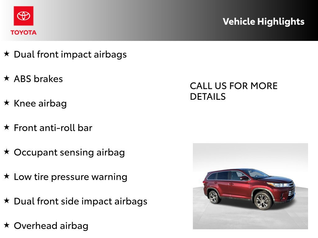 Used 2019 Toyota Highlander LE AWD/4WD image 18