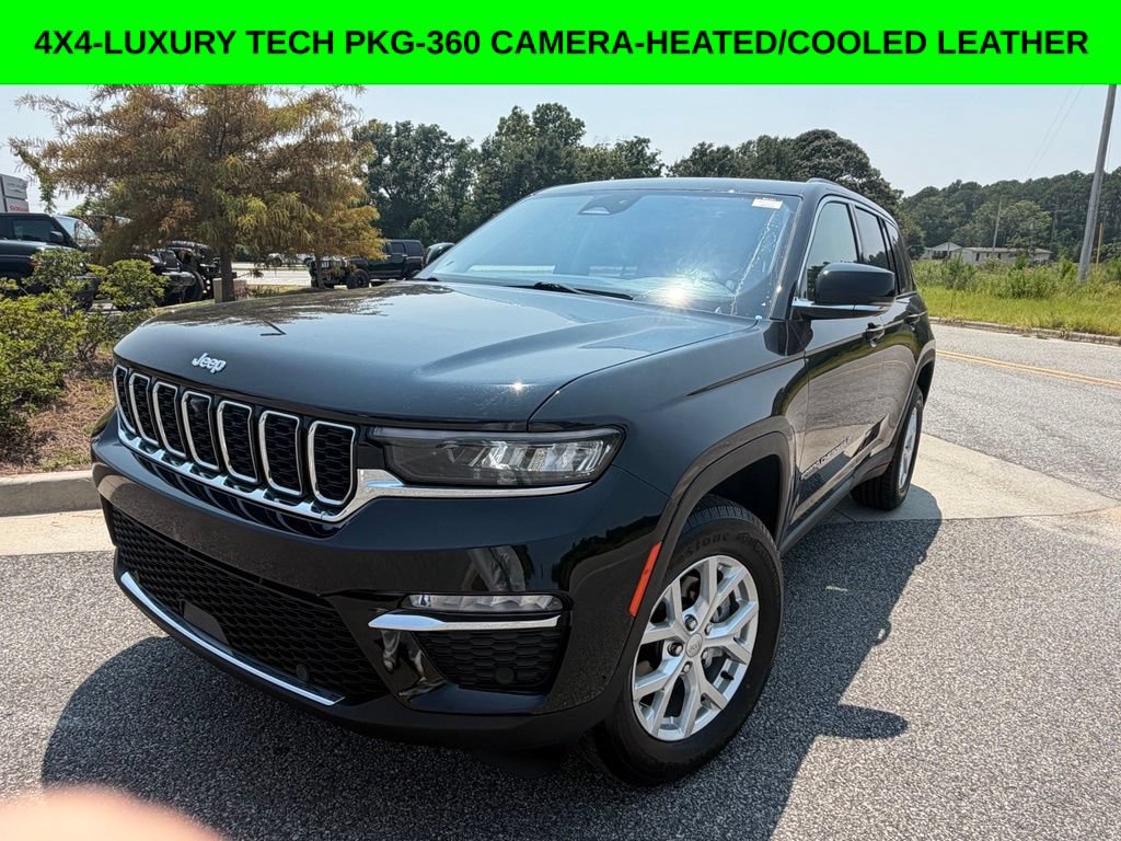 Certified 2023 Jeep Grand Cherokee Limited w/ Luxury Tech Group II AWD/4WD image 1