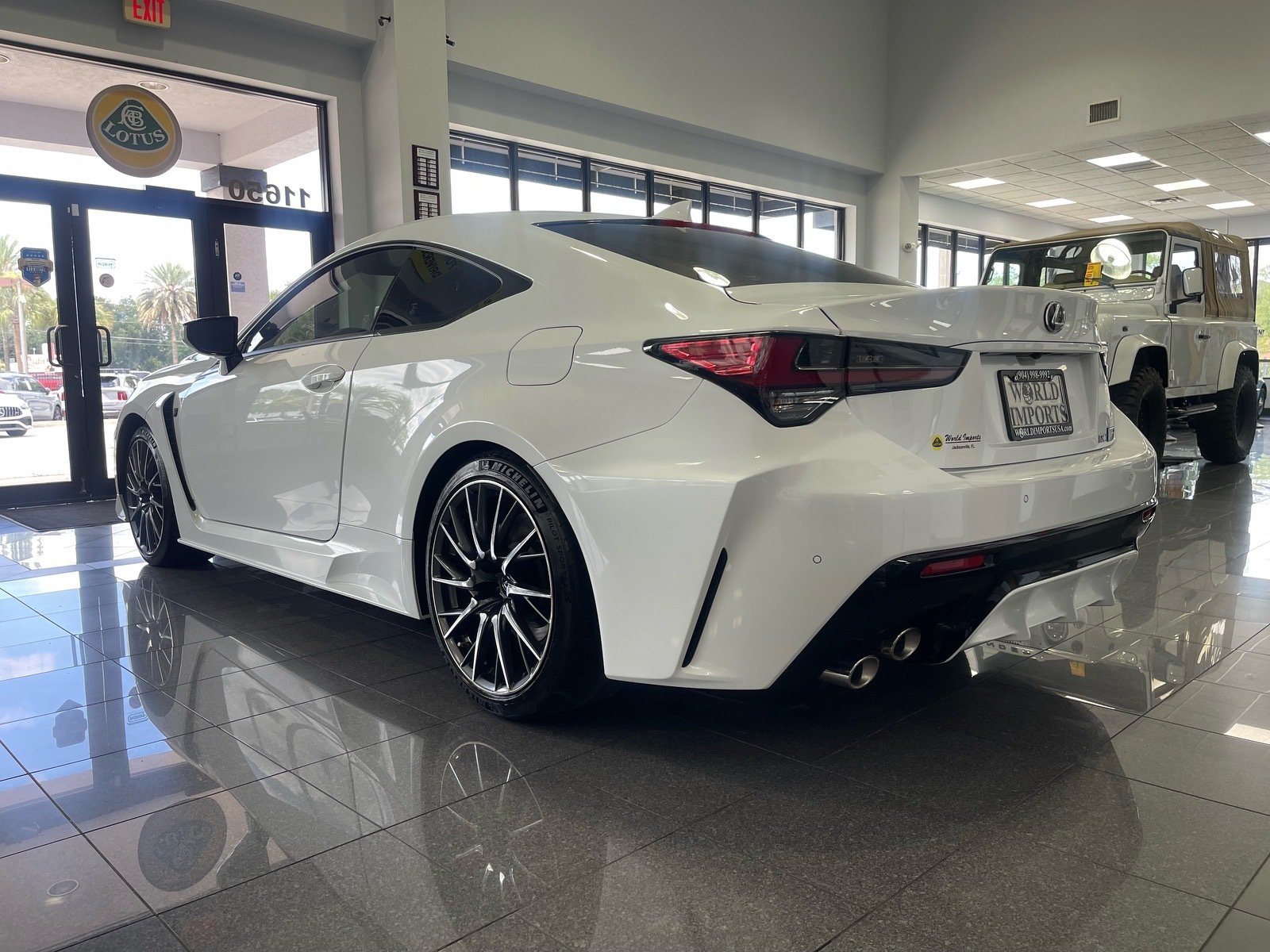 Used 2021 Lexus RC F w/ Premium Package RWD image 3