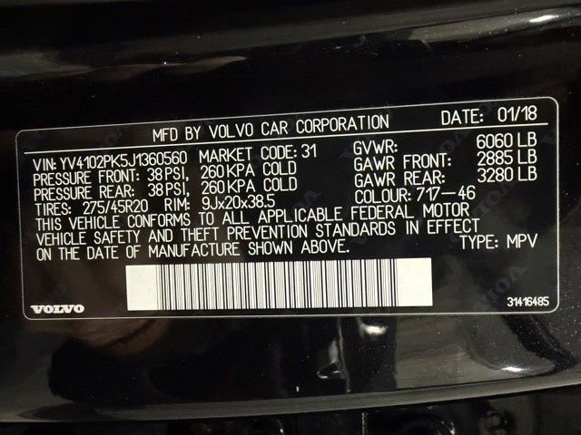 Used 2018 Volvo XC90 T5 Momentum w/ Convenience Package image 32