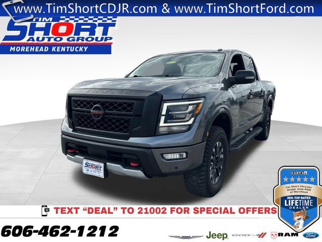 Used 2021 Nissan Titan PRO-4X w/ Pro-4x Convenience Package AWD/4WD image 1