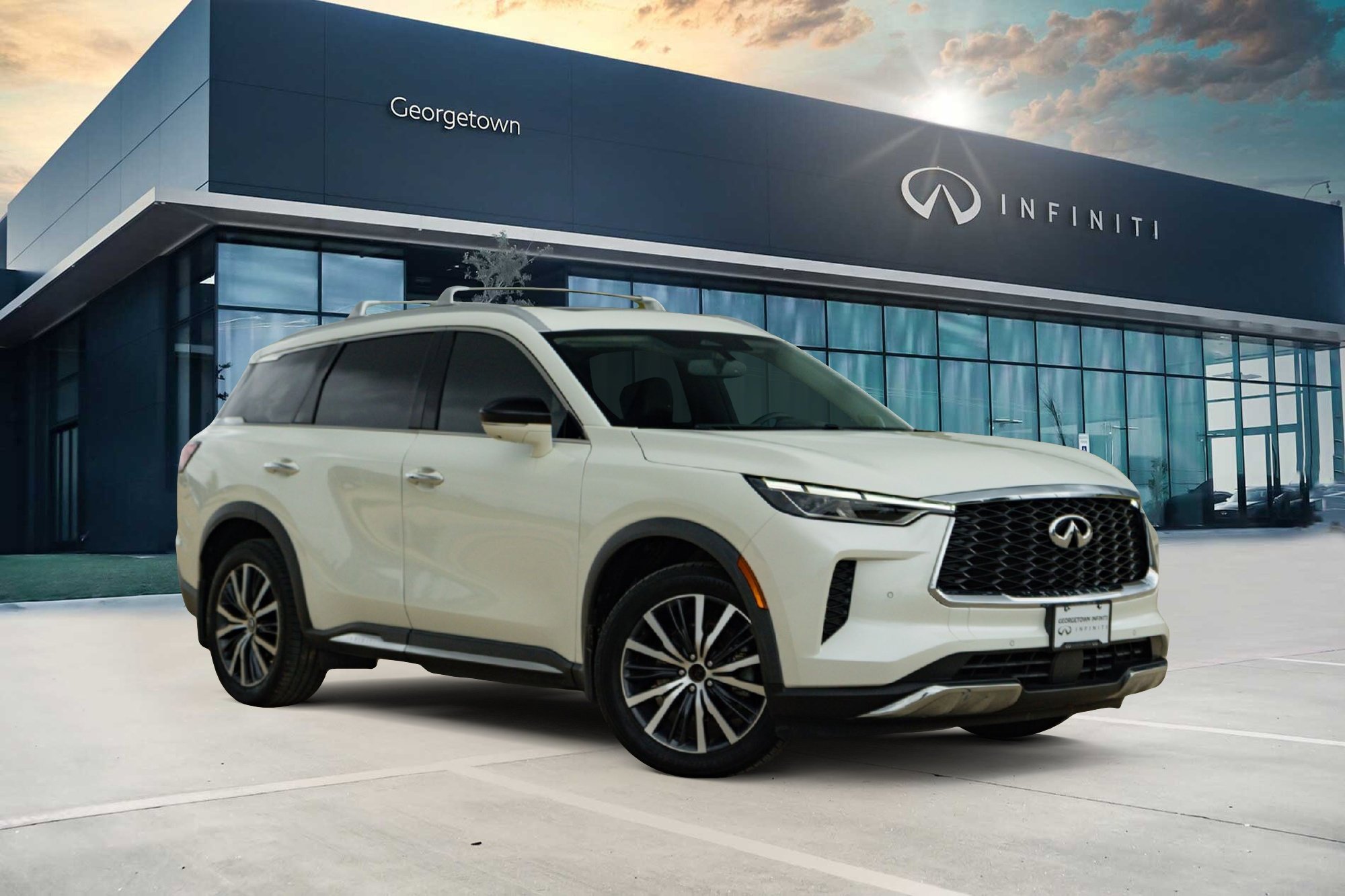 Certified 2022 INFINITI QX60 Sensory w/ Cargo Package FWD image 1