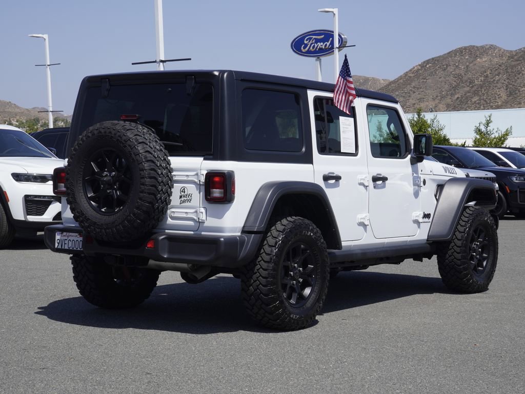 Certified 2025 Jeep Wrangler Unlimited Sport AWD/4WD image 4